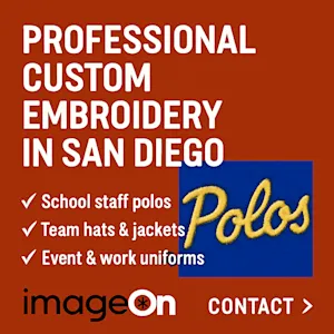 Custom Embroidery in San Diego: Professional Apparel for Schools, Teams, and Events